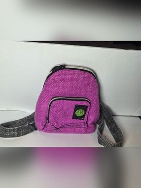 Pink Dime Bags Hemp Mini Bookbag